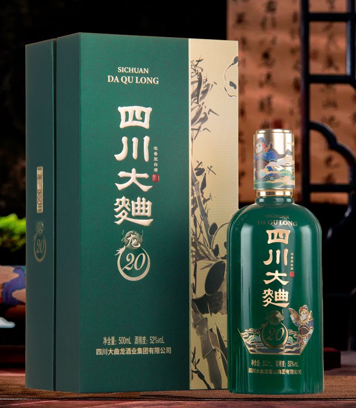52°四川大曲龙20年500ml